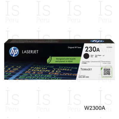 Tóner HP 230A W2300A Negro