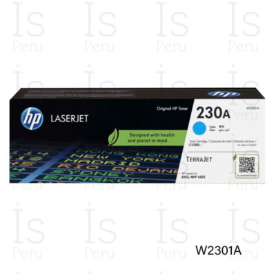 Tóner HP 230A W2301A Cyan