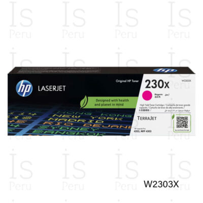Tóner HP 230X W2303X Magenta