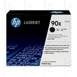 Tóner HP 90X CE390X Negro