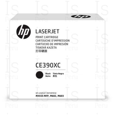 Tóner HP 90XC CE390XC Negro