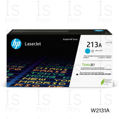 Tóner HP 213A W2131A Cyan