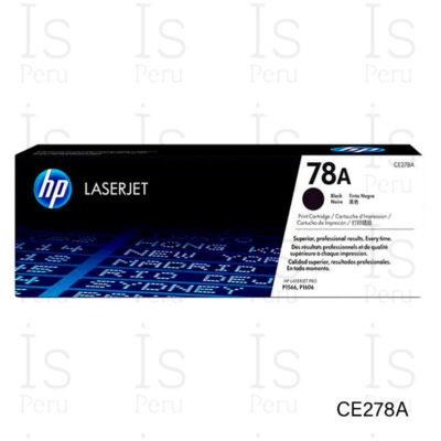 Tóner HP 78A CE278A Negro
