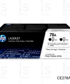 Tóner HP 78A CE278AD Negro