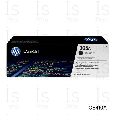 Tóner HP 305A CE410A Negro