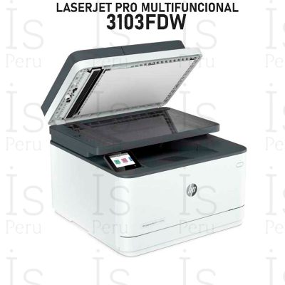 Alternative view of Impresora Multifuncional HP LaserJet Pro MFP 3103fdw (3G632A)