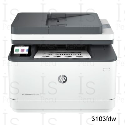 Multifuncional HP LaserJet Pro MFP 3103fdw