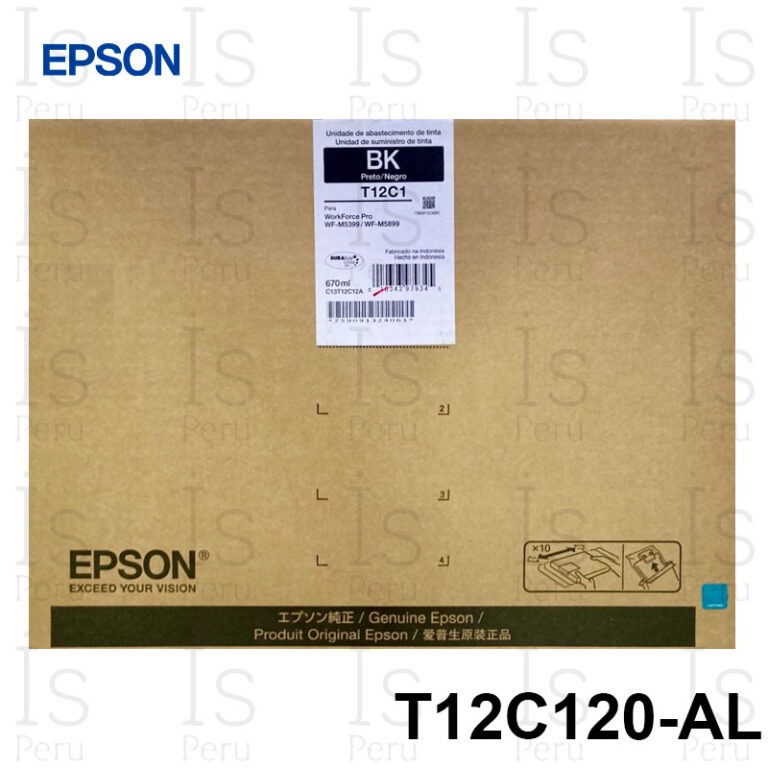 Epson T12C120-AL Ink Cartridge Black