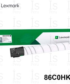 Toner Lexmark 86C0HK0 Negro