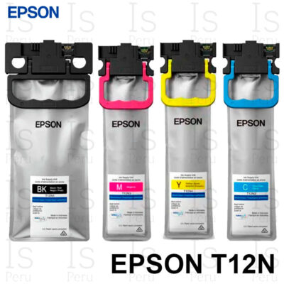 Cartucho de tinta Epson T12N100 negro original DURABrite Ultra