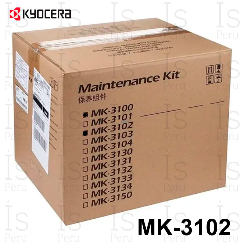 Kit de Mantenimiento Kyocera MK 3102 Kit de Mantenimiento Kyocera MK-3102 original para impresoras Kyocera
