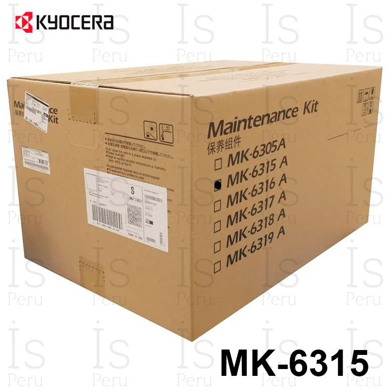 Kit de Mantenimiento Kyocera MK 6315 Kit de Mantenimiento Kyocera MK-6315 original