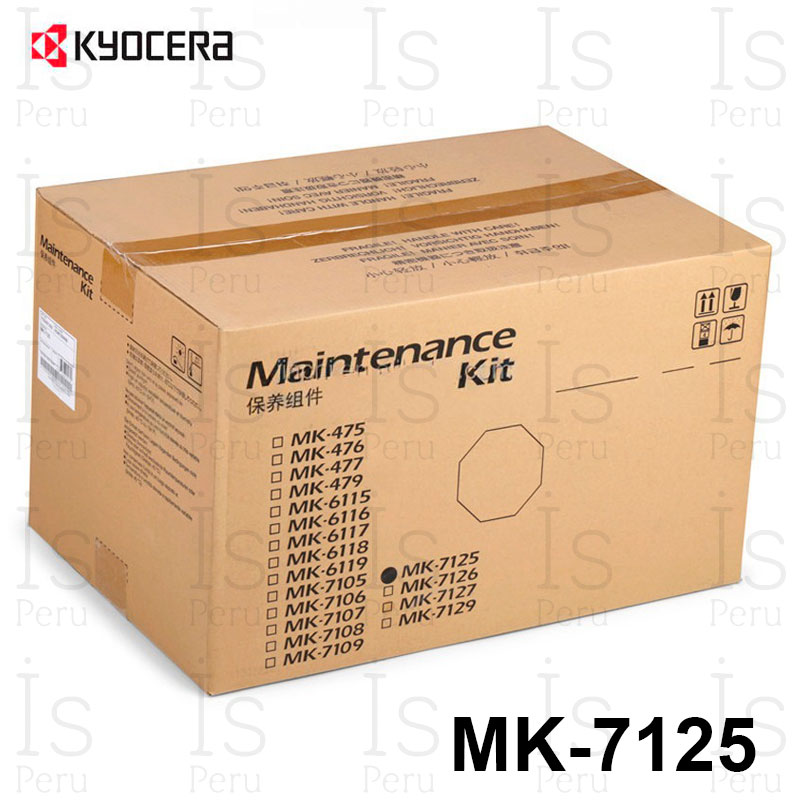 Kit de Mantenimiento Kyocera MK 7125 Kit de mantenimiento Kyocera MK-7125 original
