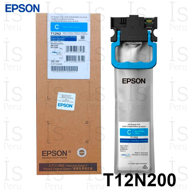 Epson T12N200 WorkForce WF EM-C800 Cyan Std