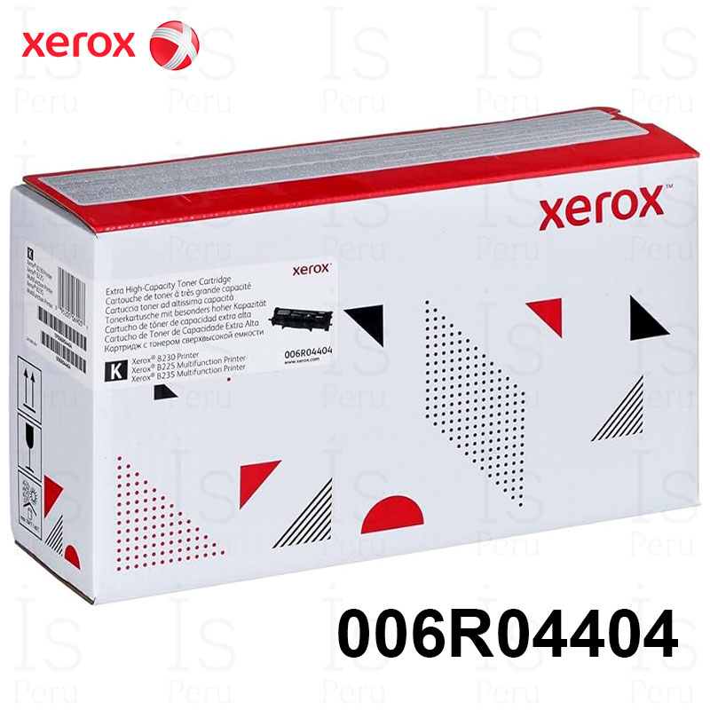 Toner Xerox 006R04404 Negro Tóner Xerox 006R04404 Negro