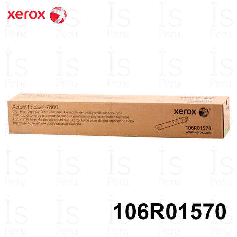 Tóner Xerox 106R01570 Cyan