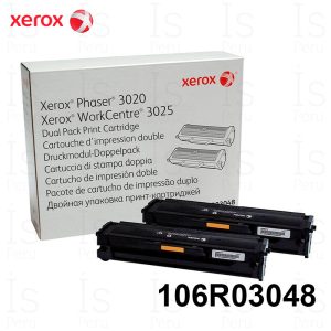 Tóner Xerox 106R03048 Negro