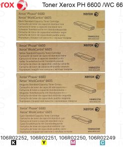 Toner Xerox PH 6600 WC 6605