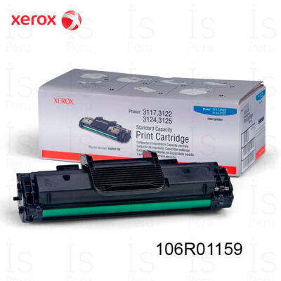Tóner Xerox 106R01159 Negro