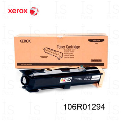 Tóner Xerox 106R01294 Negro
