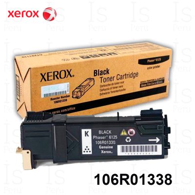 Tóner Xerox 106R01338 Negro