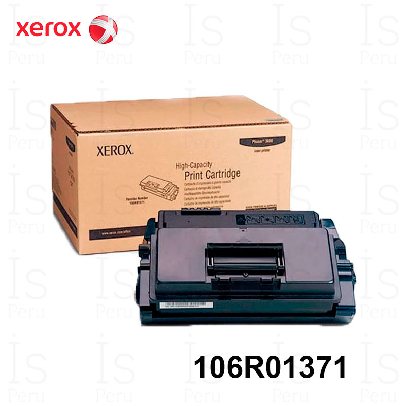 isperu 106R01371 BLACK Tóner Xerox 106R01371