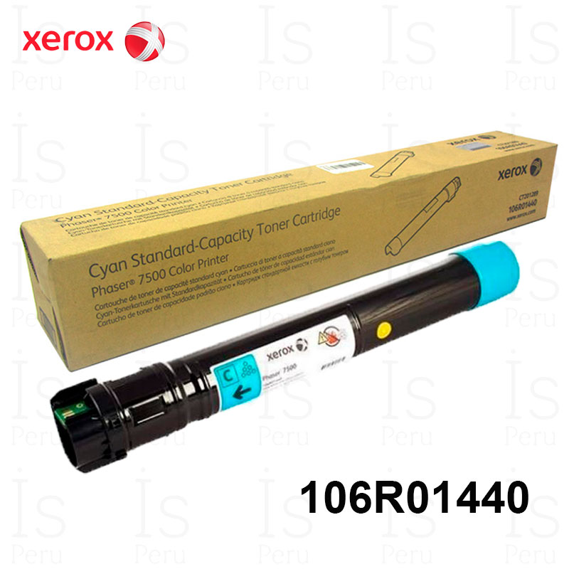 Tóner Xerox 106R01440 Cian Tóner Xerox 106R01440 Cian