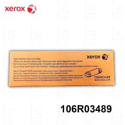 Tóner Xerox 106R03489 Cyan