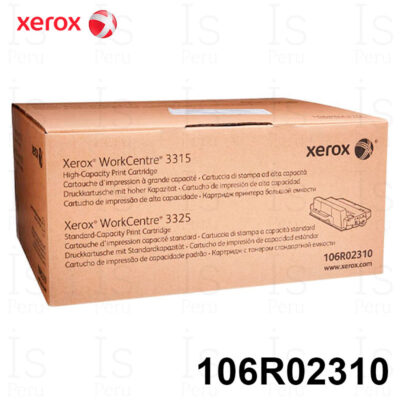 Tóner Xerox 106R02310 Negro