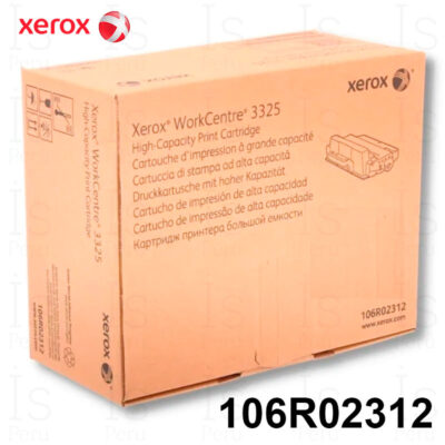 Tóner Xerox 106R02312 Negro