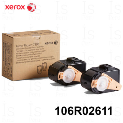 Tóner Xerox 106R02611 Yellow