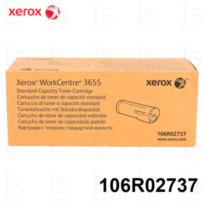Tóner Xerox 106R02737 Negro