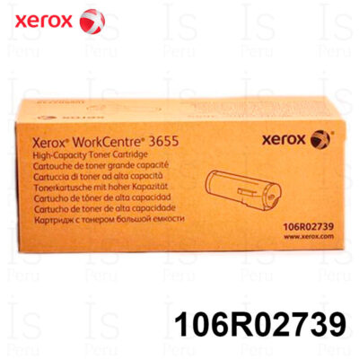 Tóner Xerox 106R02739 Negro