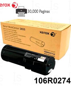 Tóner Xerox 106R02742 Negro