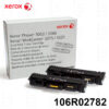 Toner Xerox 106R02782 Dual Pack Negro Tóner Xerox 106R02782 Dual Pack Negro