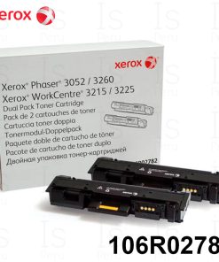 Tóner Xerox 106R02782 Dual Pack Negro