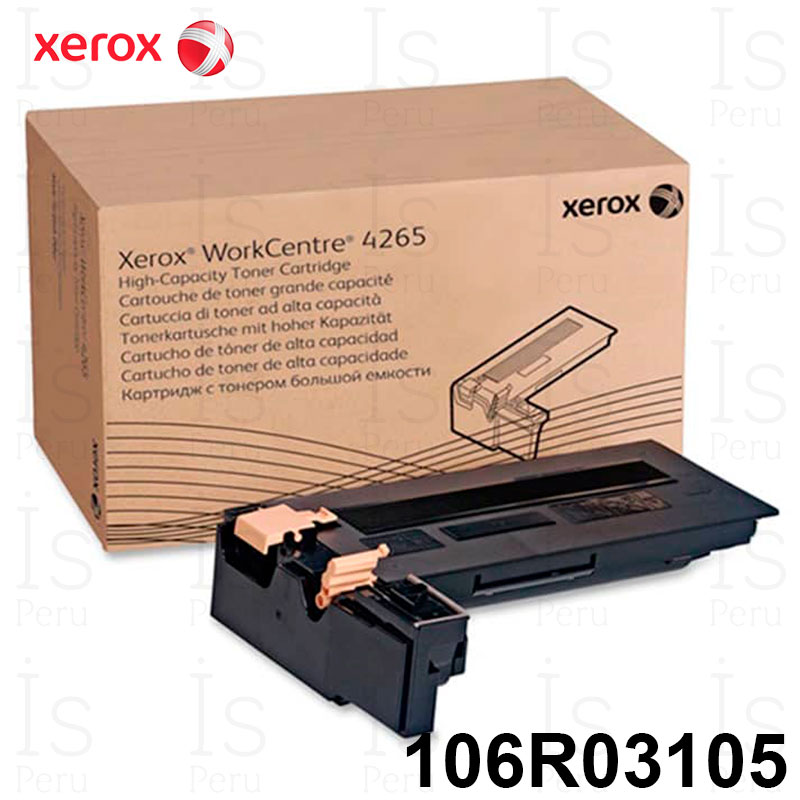 Tóner Xerox 106R03105 Negro