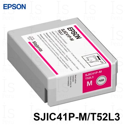 Tinta Epson C13T52L320 Magenta SJIC41P-M T52L3
