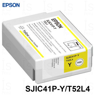 Tinta Epson C13T52L420 Yellow SJIC41P-Y T52L4