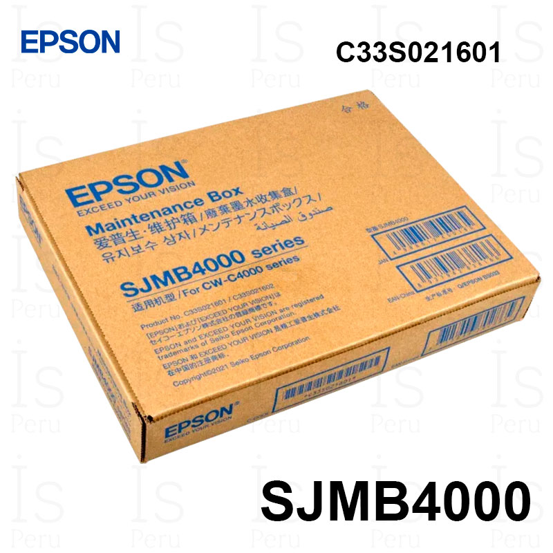 Caja de Mantenimiento Epson SJMB4000