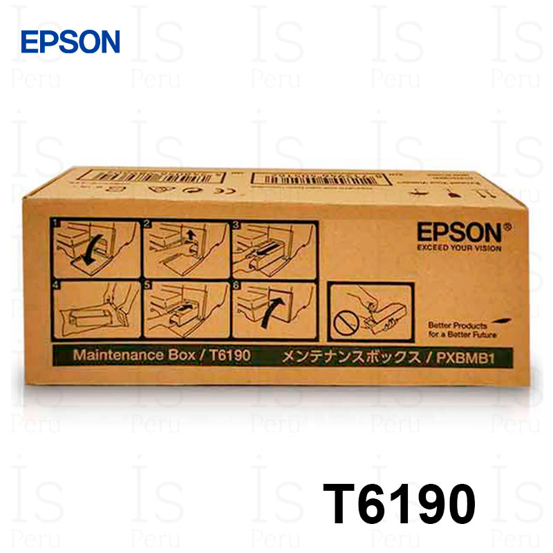 Caja de Mantenimiento Epson T6190