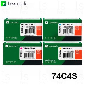 Pack Tóner Lexmark CX725dhe Original CMYK