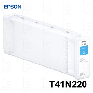 Tinta Epson T41N220 T41N2 Cyan