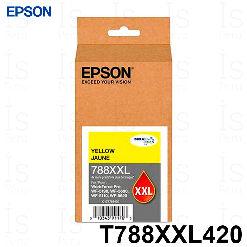 Tinta Epson T788XXL Yellow
