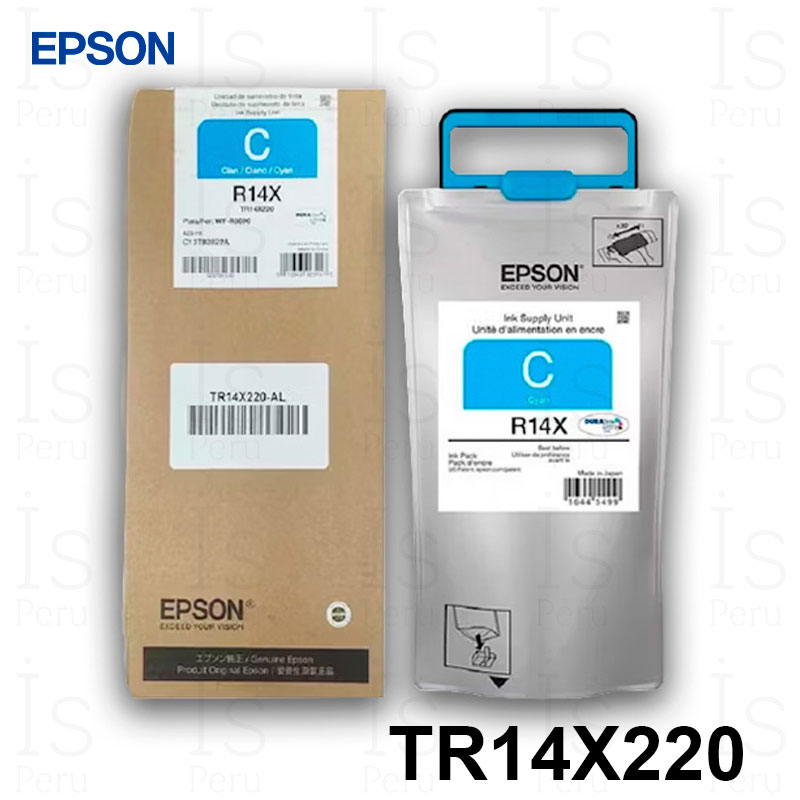 Tinta Epson TR14X220 Cyan