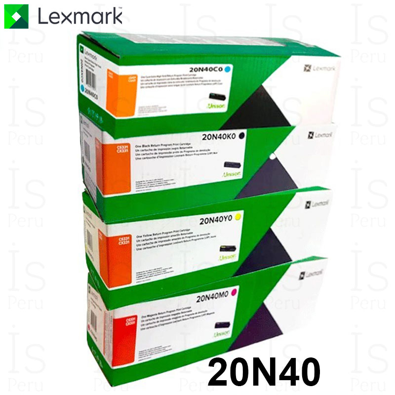 Tóner Lexmark 20N40 Original