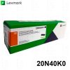 Tóner Lexmark 20N40K0 Negro
