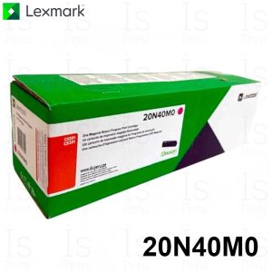 Tóner Lexmark 20N40M0 Magenta Original