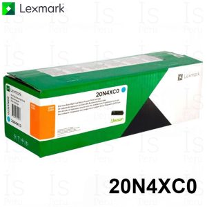 Tóner Lexmark 20N4XC0 Cyan Original