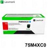 Tóner Lexmark 75M4XC0 Cyan